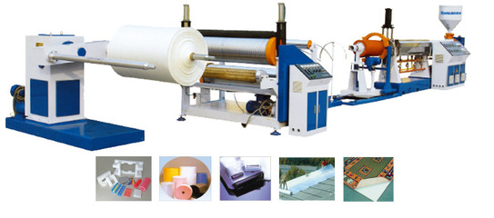 【富士低價供應120型珍珠棉發(fā)泡布機 外貿(mào)原單設(shè)備ce認證】價格,廠家,圖片,泡沫塑料成型機,龍口市富士包裝機械-